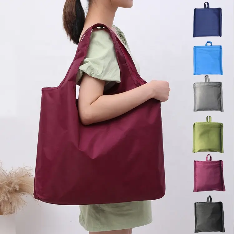 Borsa Shopping riutilizzabile ecologica pieghevole Shopping Bag portatile lavabile in lavatrice impermeabile