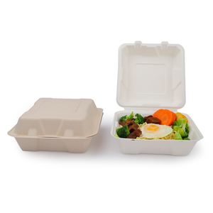 Packaging Gift Box Biodegradable Food Packing Tray Disposable Dishes Pulp Sushi Boxes Party Tableware Lunch Trays Togo Salad