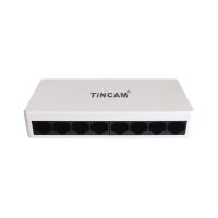 Commutateur Ethernet 8 ports 10/100 Mbps TINCAM, prix fabricant OEM, pour la maison, le bureau et l'ordinateur