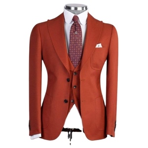 Costume <span class=keywords><strong>Homme</strong></span> ensembles de costumes formels pour hommes Design Unique châle revers Blazer pantalon vêtements de <span class=keywords><strong>mariage</strong></span> 3 pièces veste pantalon gilet <span class=keywords><strong>tenue</strong></span> - Product Image 1