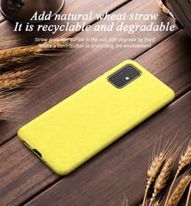 Funda Ecológica para Teléfono <span class=keywords><strong>S22</strong></span> S23 S24, Fabricada con Paja de Trigo y TPU, Resistente al Agua, a los Golpes, Antideslizante y Anticaídas, con Diseño Moderno - Product Image 2