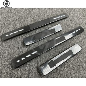 B Style Door Sill for G Wagon G Cass W464 AMG G500 G63 2019-2024 Glossy Twill Weave 6 Months Warranty Vacuum Bagged - Product Image 3