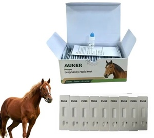 Kit per Test Rapido di Gravidanza Precoce Equina, Cassetta per Rilevamento Gravidanza Cavalli con Oro Colloidale, Sangue Intero per Uso Veterinario e Allevamenti - Product Image 3