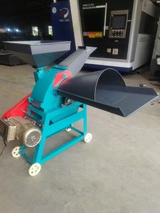 Precio de fábrica 3 en 1 máquina de procesamiento de paja máquina cortadora de hierba máquina de molino de harina a bajo precio - Product Image 3