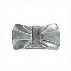 Cadre de pochette fantaisie personnalisé pour sac à main, robe de soirée en cristal et strass avec chaîne décorative, style classique décontracté - Product Image 2