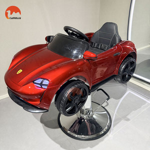 Chaise de coiffure électrique pour enfants, design voiture de salon, pour coiffure bébé - Product Image 4