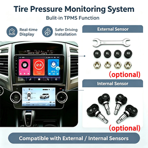 Panel de control de clima LCD táctil, unidad de control de calefacción y aire acondicionado Plug-and-Play con TPMS y giroscopio para Mitsubishi Pajero V83 V93 V95 V97 - Product Image 3