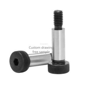 M2 M3 M6 M12 M8 <span class=keywords><strong>ISO</strong></span> <span class=keywords><strong>7379</strong></span> Tornillos de cabeza hueca hexagonal negra Tornillos de hombro Pernos - Product Image 1
