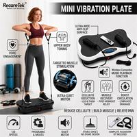 Máquina de Vibración para Ejercicio, Plataforma Vibratoria para Pérdida de Peso, Plataforma de Fitness para Adelgazar Todo el Cuerpo, Equipo de Vibración en Pie
