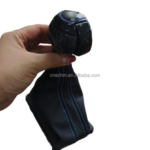 Perilla de cambio deportiva de fibra de carbono azul Black <span class=keywords><strong>Warrior</strong></span> importada de alta calidad, compatible con Volkswagens y Audis - Product Image 6