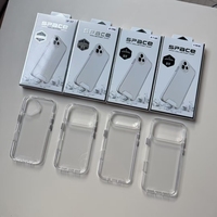 Coque transparente antichoc en PC pour iPhone 17 16 15 14 13 12 Pro Max – Protection fine et transparente