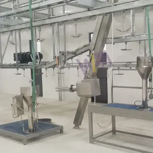 Automatische Halal-Schlachtungsmaschine Schafs-, Vieh-, Ziegen-Schlachtungsmaschine Hide-Pullgerät für Schafschlachtungsanlage
