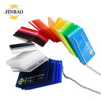 JINBAO Fabricant 3mm 5mm 10mm 18mm Feuille transparente Panneaux PMMA Styrène Copolymère de Verre Organique Aquarium Panneau Acrylique