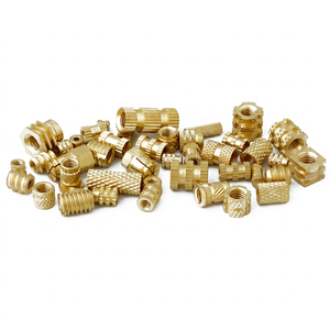 Insertos y Fijaciones Personalizados de Latón Forjado, Zincado y Resistente a la Corrosión, con Roscas NPT/BSPT para Aplicaciones de Construcción Industrial - Product Image 2