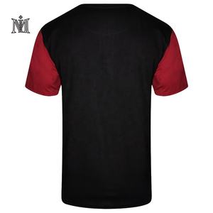Camiseta negra lisa, ropa de moda, Camiseta de algodón de alta calidad, camiseta de manga corta con logo personalizado, 250g - Product Image 3
