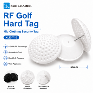 High Sensitivity XLD Golf <strong>RF</strong> Remove ABS Security Tags for <strong>Clothes</strong> Anti Shoplifting Guangdong Model XLD-Y09/10/11 - Product Image 1