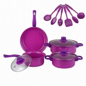 Juego de Ollas Clásicas de Hierro Fundido Ecológicas, Aptas para Inducción, Horno y Lavavajillas, Olla, Sartén y Juego de Utensilios de Cocina - Product Image 5