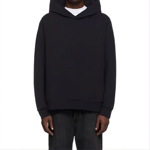 Hombres 100% algodón de alta calidad de gran tamaño Drop Shoulder Hoodies bolsillos funcional Pullover Heavyweight Plain Dyed para el invierno - Product Image 1