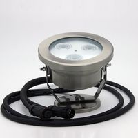 Buse de fontaine LED RGB DMX512 étanche IP68, décoration de jardin, acier inoxydable, jet d'eau sous-marin, éclairage paysager de piscine