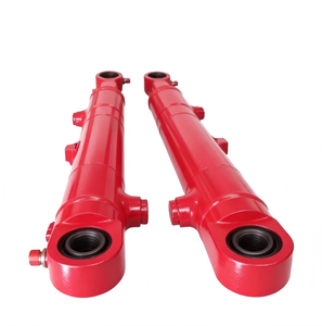 Cilindro Hidráulico HC OEM <span class=keywords><strong>Rojo</strong></span> de Doble Efecto con Longitud de Carrera Personalizada para Aplicaciones de Empuje y Tracción - Product Image 4