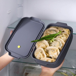 Molde Cuadrado de Silicona de Grado Alimenticio para Pan, con Tapa Plegable Antiadherente, para Horno y Microondas, Ideal para Pan Casero y Albóndigas, Fácil de Usar - Product Image 2