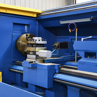 Tour à lit plat robuste pour usinage intensif, tour CNC haute performance CK61100