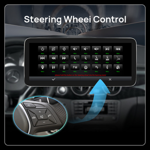 Autoradio Android 13 da 8,8 Pollici per <span class=keywords><strong>Mercedes</strong></span> <span class=keywords><strong>Benz</strong></span> Classe <span class=keywords><strong>C</strong></span> <span class=keywords><strong>W204</strong></span> NTG4.5 2011-2014, Aggiornamento Radio Qualcomm 668S, Lettore Multimediale per Auto - Product Image 6
