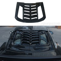 Pour Ford Mustang S650 2024-2025 – Kit de carrosserie avec garniture de fenêtre arrière style « Shark Cheek » – Pièce de modification pour la vitre arrière
