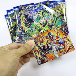 カスタム350gsmTCGホロカードトレーディングカード工場-プレミアムパッケージの特注ロゴ刻印アートペーパー素材 - Product Image 2