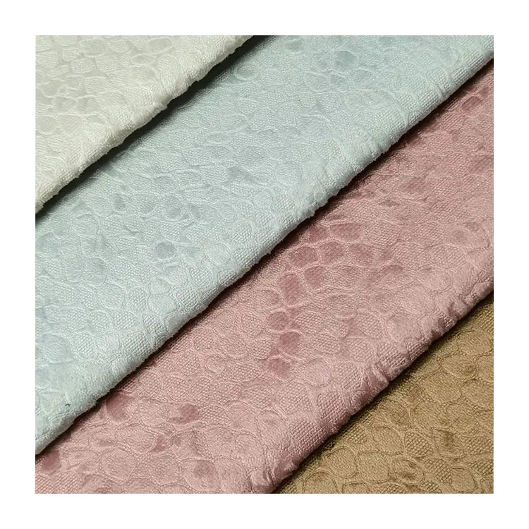Tecido de poliéster para revestimento de couro com aparência de couro falso em relevo