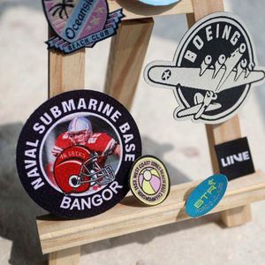 Wholesale Brand Logo Woven Garment Labels Tag Customized High Density Woven Label for Clothing - Product Image 4