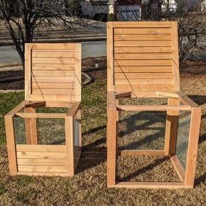 Heavy Duty Outdoor Wooden Compost Bin <strong>Wood</strong> Recycle <strong>Composter</strong> with Wire Mesh Garden Composting Bin - Product Image 1