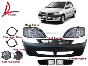 กันชนหน้าใหม่แบบไม่มีรูสำหรับ LOGAN ปี 2004-2008 (OE 6001551338)-RESHINE - Product Image 4