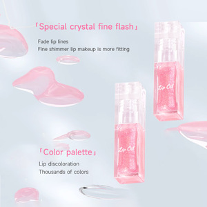 Aceite Labial Hidratante de Marca Privada, No Pegajoso, Reduce las Líneas de los Labios, Sensible a la Temperatura, Cambia de Color, Brillo Labial con Destellos Cristalinos - Product Image 4