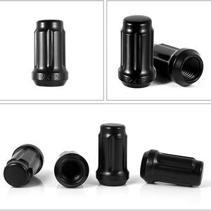 ชุดน็อตเฟืองล้อเหล็ก M14x1.5พร้อมเบ้าหกเหลี่ยมสกรูสีเงิน/ดำสำหรับติดตั้ง/อัปเกรด - Product Image 5