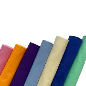 100% Cotton 21*21 100*52 VAT dyeing plain weave medical wear fabric with chlorine bleach resistant