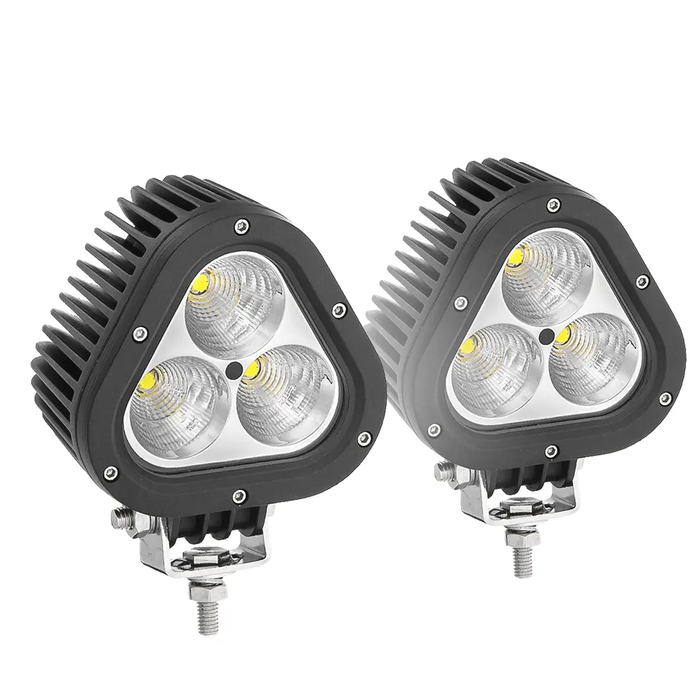 Lampu Kerja Led Modular Mobil 45W, Lampu Kabut Led Offroad 4X4 Kendaraan Off Road Truk Sepeda Motor Laser