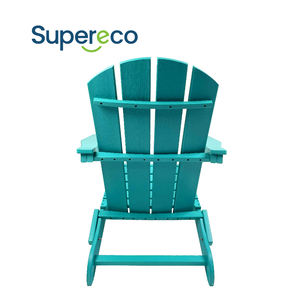 Chaise pliante moderne en HDPE <span class=keywords><strong>de</strong></span> type Adirondack pour foyer extérieur portable, idéale pour jardin, cour, plage, parc et école - Product Image 2