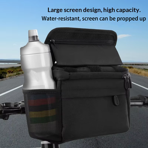 Nouveau sac de guidon pliable multifonctionnel en nylon pour scooter et vélo, étanche, pour le sport et le cyclisme - Product Image 3