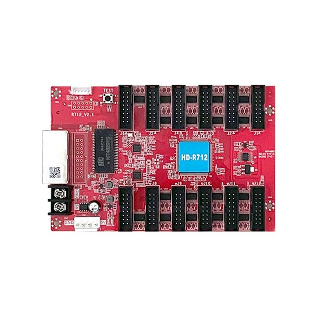 LED Display Receiving Card Huidu HD-R712 Full Colour HUB75 RGB SMD LED Panel LED Video Wall LED Digital Signage Control Card