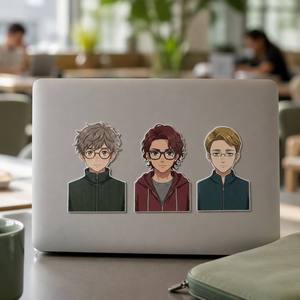 สติกเกอร์ตามสั่งกันน้ำสติกเกอร์อะนิเมะสติกเกอร์เคลื่อนไหว3D สำหรับรถยนต์แล็ปท็อปตู้เย็น - Product Image 5
