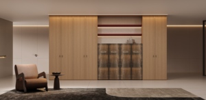 Armoires sur mesure pour hôtels, armoires pour usage domestique, vestiaires, armoires murales - Product Image 3