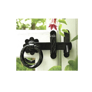 Ensemble <span class=keywords><strong>de</strong></span> loquets <span class=keywords><strong>de</strong></span> portail <span class=keywords><strong>avec</strong></span> poignée annulaire, quincaillerie rustique pour portails en bois, portes <span class=keywords><strong>de</strong></span> <span class=keywords><strong>grange</strong></span> et clôtures - Product Image 3