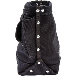 Nhiệm vụ nặng nề màu đen công cụ vải Bolt chống cháy túi vải với đáy đôi và đường hầm vòng lặp - Product Image 3