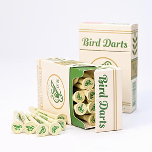 Bird Darts Tees de golf standard 2-3/4 pouces en bambou écologique, lot de 18, conception Swing Away - Product Image 3