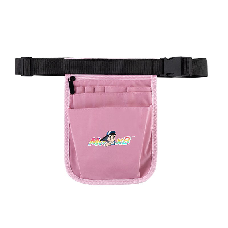 Sac de taille à outils rose Muscle Man