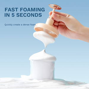 Mousseur à lait écologique en <span class=keywords><strong>plastique</strong></span> réutilisable, outil de mousse manuel sans BPA, durable, moderne, de luxe, grande capacité, zéro déchet, pour la maison - Product Image 3