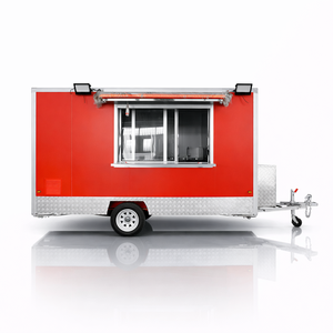 Remolques de Comida para Catering, Camioneta de Comida Totalmente Equipada, Camión de Comida Estilo Cómic con Cocina Completa - Product Image 2