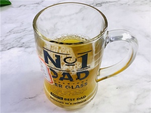 แก้วเบียร์โฮเอกาเดน บอโรซิลิเกต คุณภาพรับประกัน โปร่งใส สแตนเลส 445 มล. รับสกรีนโลโก้ - Product Image 2