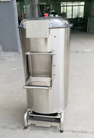 Machine à éplucher les pommes de terre commerciale 6L 10L 15L, machine à éplucher les pommes de terre électrique automatique, machine à éplucher les légumes industrielle